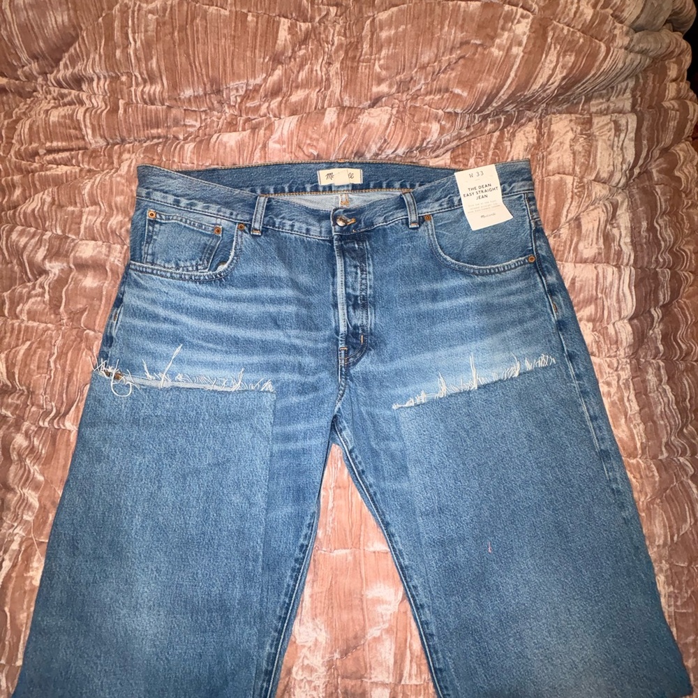 Madewell Women's The Dean Easy Straight Jean